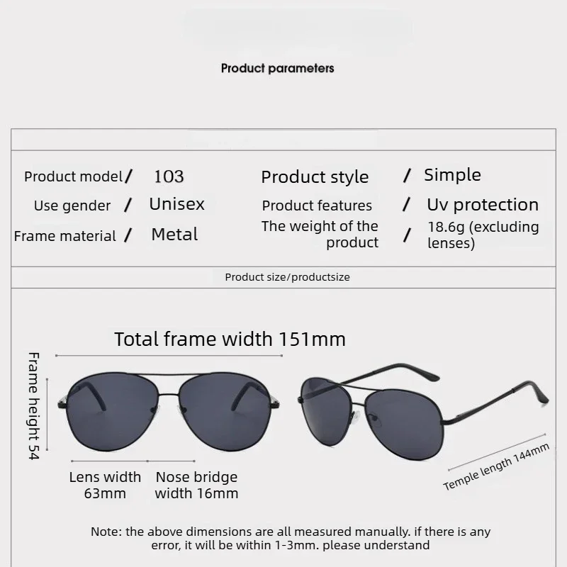 New Fashionable Aviator-Style Myopia Sunglasses Trendy Men's Driving Sun Glasses Street Style Shades Minus Diopter 0 To -4.0