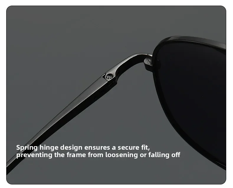 New Fashionable Aviator-Style Myopia Sunglasses Trendy Men's Driving Sun Glasses Street Style Shades Minus Diopter 0 To -4.0