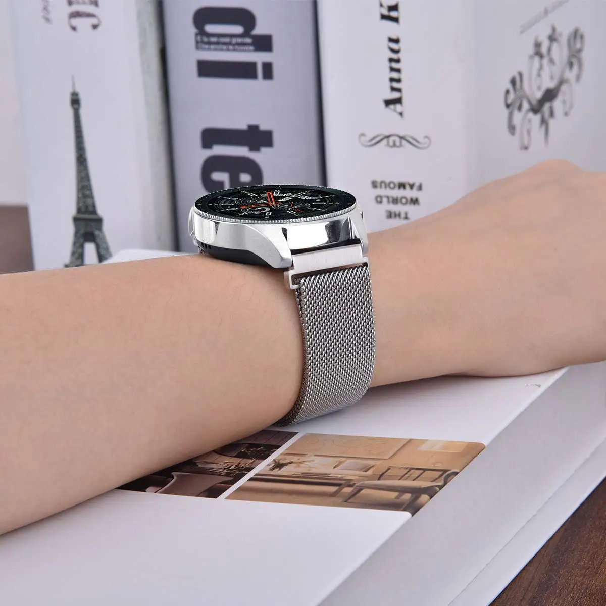 Milanese Loop Strap For Samsung Galaxy watch 7 5 pro 6 4 Classic 44mm /3/Active 2 20mm/22mm Bracelet Huawei gt 2/2e 3 pro 4 band