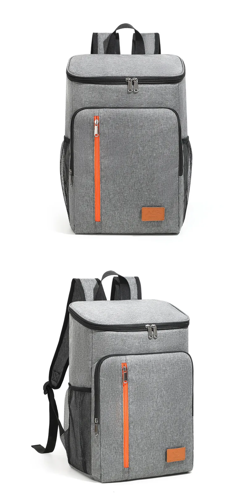 18L Portable Thermal Lunch Bag Food Box Durable Waterproof Cooler Ice Insulated Case Camping Dinner Storage Oxford Backpack