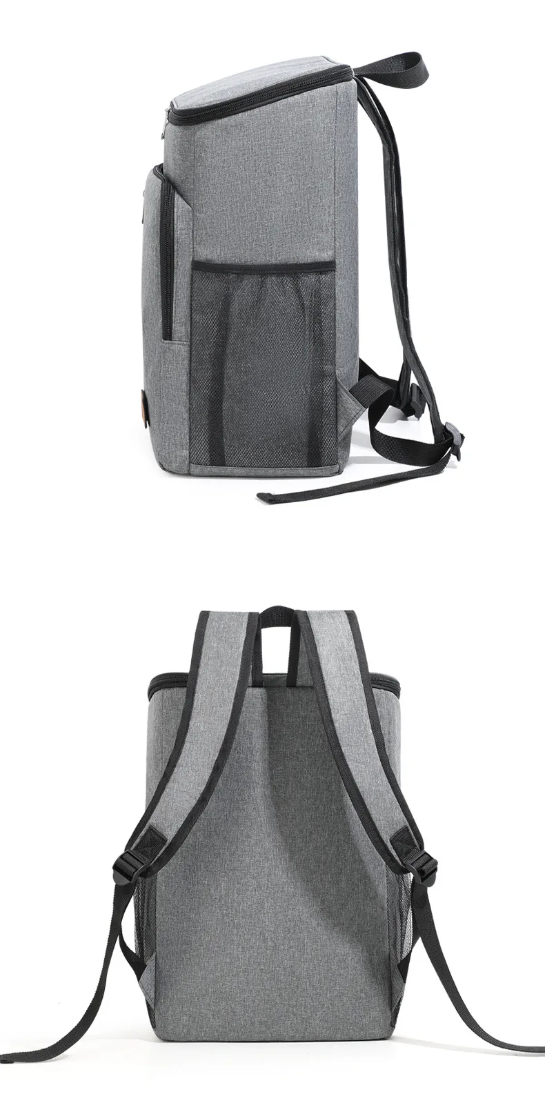 18L Portable Thermal Lunch Bag Food Box Durable Waterproof Cooler Ice Insulated Case Camping Dinner Storage Oxford Backpack