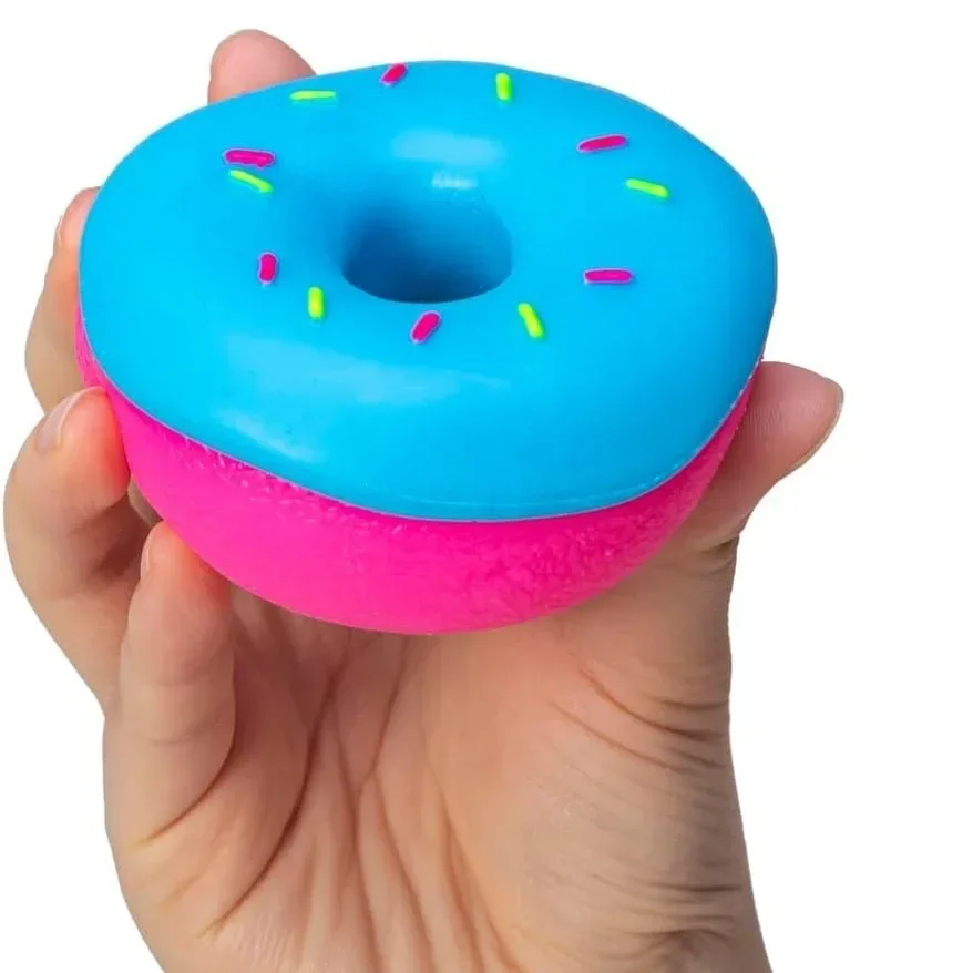 NeeDoh Donut Pinch Music Maltose Rebound Stress Relieving Toy Stress Relieving Toy Stress Relieving Toy for Life and Work