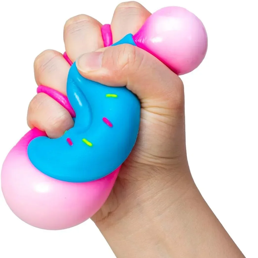 NeeDoh Donut Pinch Music Maltose Rebound Stress Relieving Toy Stress Relieving Toy Stress Relieving Toy for Life and Work