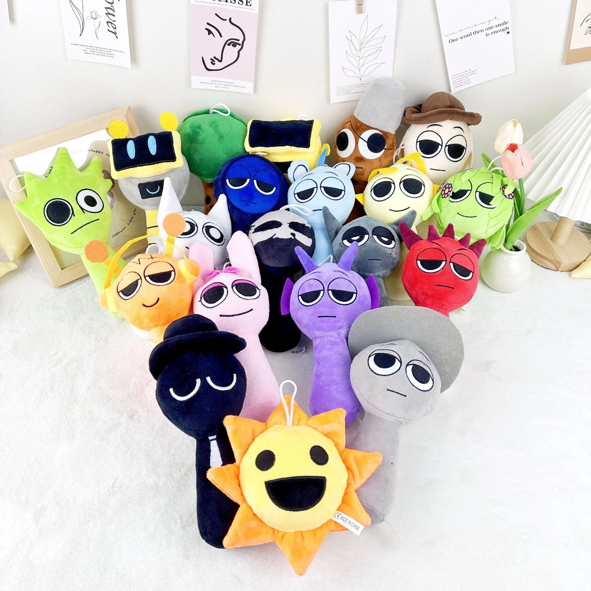 Sprunki Plush Toys Horror Game Toys Cartoon Cute Soft Stuffed Pillow For Kid Birthday Christmas Gift Stuffed Children Dolls