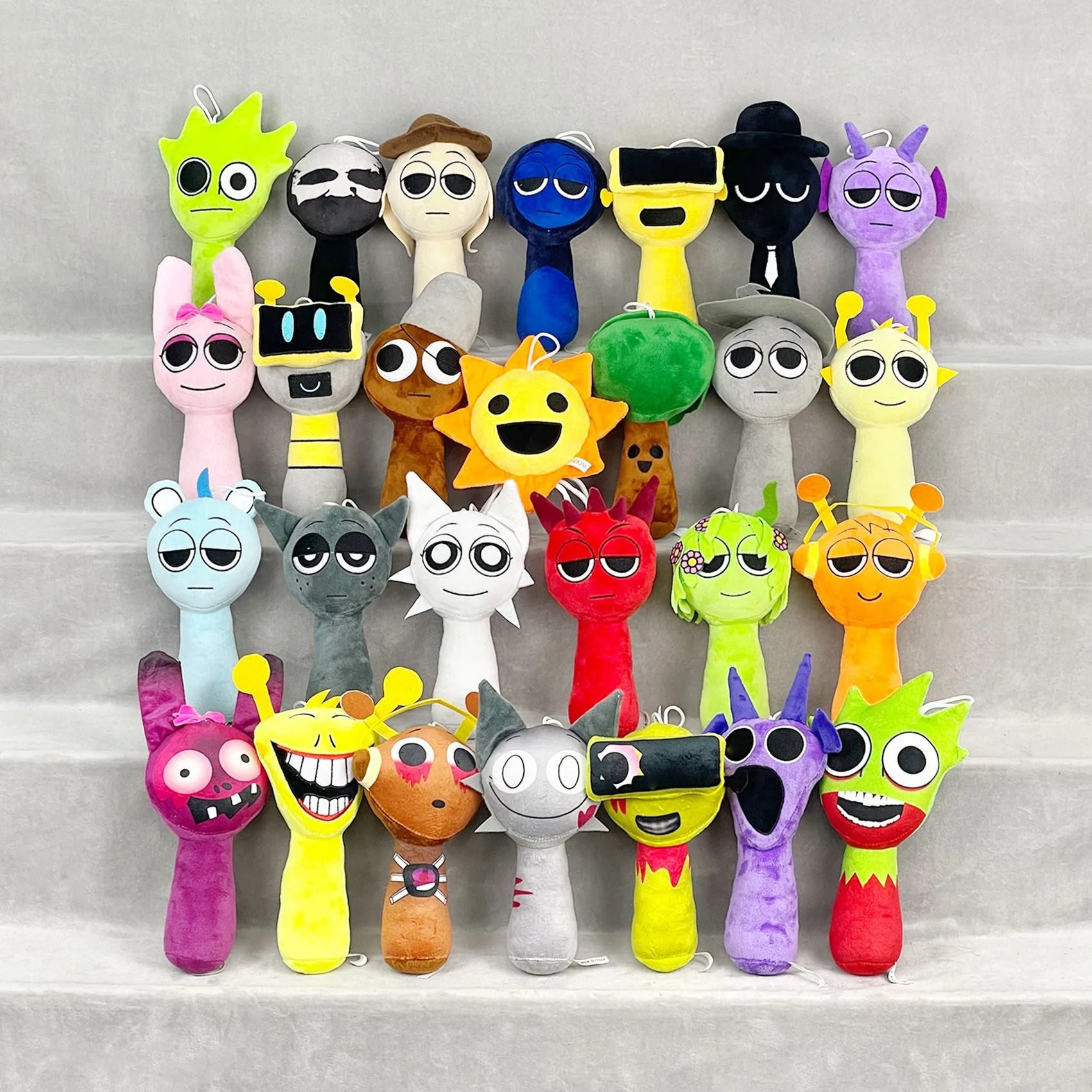Sprunki Plush Toys Horror Game Toys Cartoon Cute Soft Stuffed Pillow For Kid Birthday Christmas Gift Stuffed Children Dolls