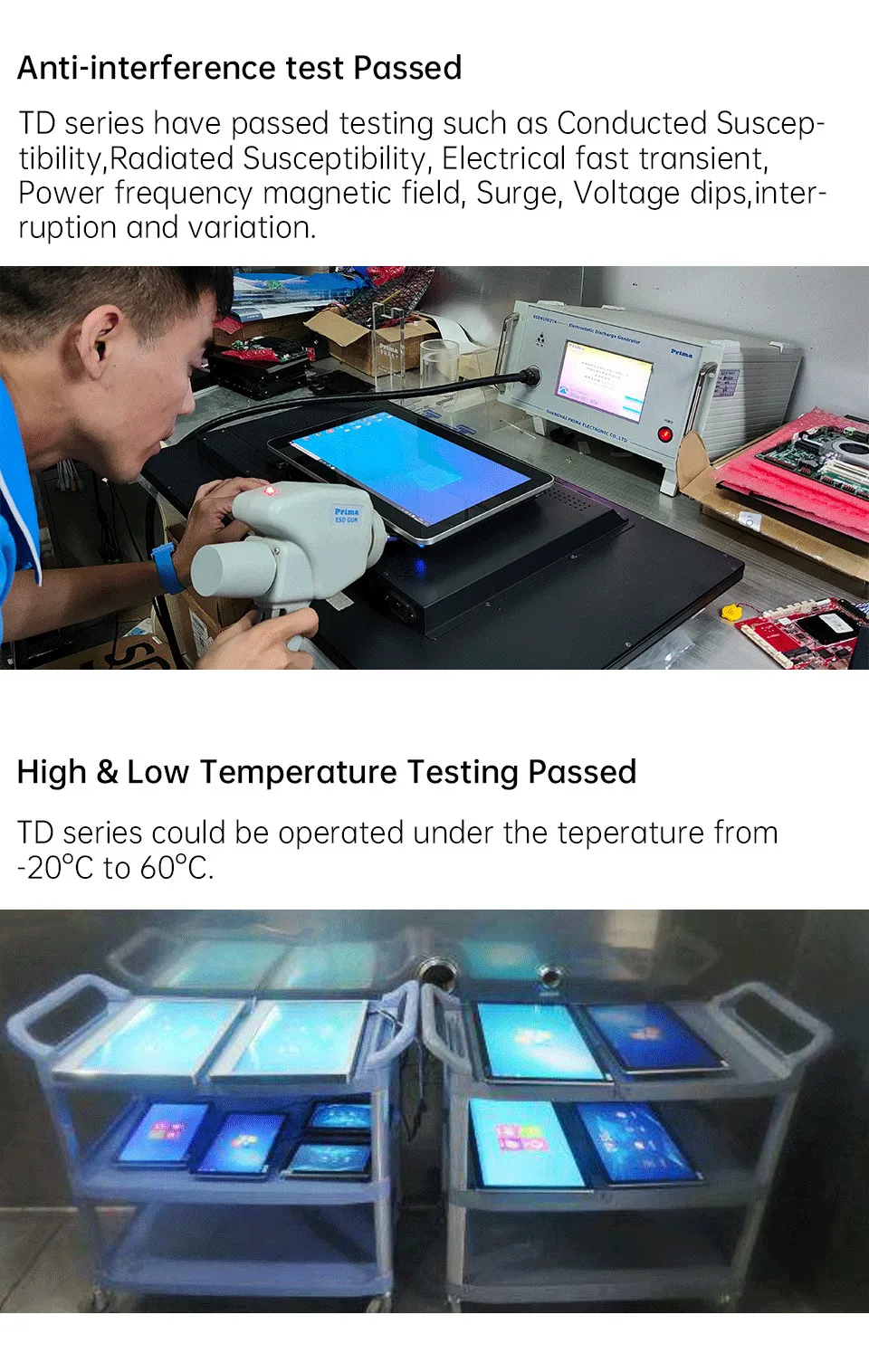 TouchWo 21.5 27 32 Inch Hdmi Touch Screen Pc Touchscreen Monitor Android14/Window 11 Touch Computer Industrial All In One Pc