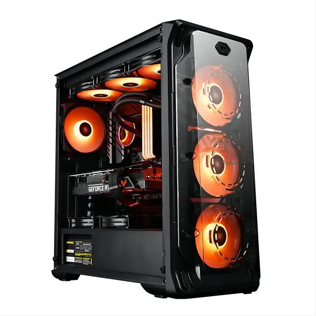 AOTESIER PC Gaming With Core I7 Processor/256G SSD 8GB /16GB RAM 3200MB DDR3/Windows 11 HD Graphics 4600 Graphics/ White
