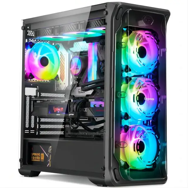AOTESIER PC Gaming With Core I7 Processor/256G SSD 8GB /16GB RAM 3200MB DDR3/Windows 11 HD Graphics 4600 Graphics/ White