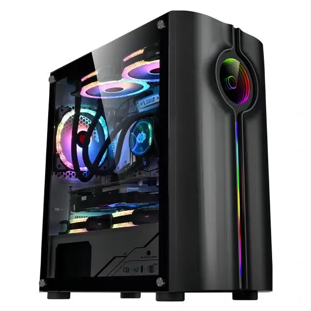 AOTESIER PC Gaming With Core I7 Processor/256G SSD 8GB /16GB RAM 3200MB DDR3/Windows 11 HD Graphics 4600 Graphics/ White