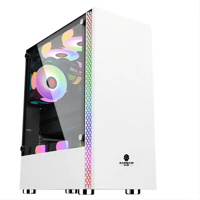 AOTESIER PC Gaming With Core I7 Processor/256G SSD 8GB /16GB RAM 3200MB DDR3/Windows 11 HD Graphics 4600 Graphics/ White