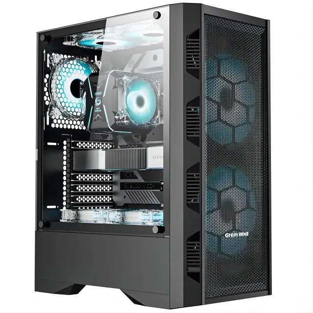 AOTESIER PC Gaming With Core I7 Processor/256G SSD 8GB /16GB RAM 3200MB DDR3/Windows 11 HD Graphics 4600 Graphics/ White