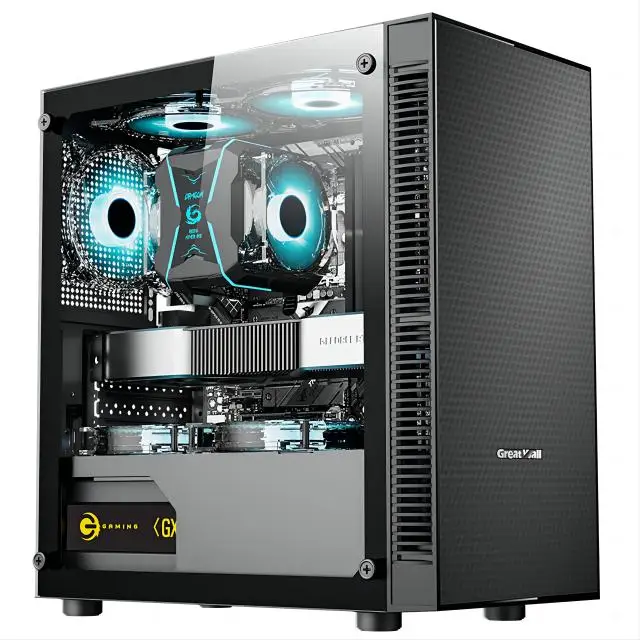 AOTESIER PC Gaming With Core I7 Processor/256G SSD 8GB /16GB RAM 3200MB DDR3/Windows 11 HD Graphics 4600 Graphics/ White