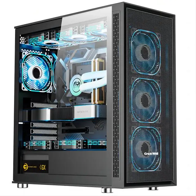 Aotesier High Quality Core I7 I9 I5 with E5 2650 CPU 16GB RAM SSD HDD GTX 950 8GB Graphics Card Gaming Desktop PC Gamer Game