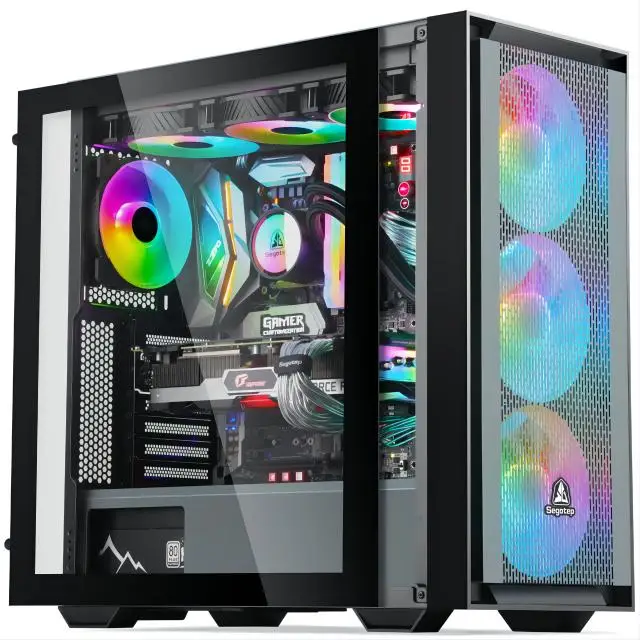 Aotesier High Quality Core I7 I9 I5 with E5 2650 CPU 16GB RAM SSD HDD GTX 950 8GB Graphics Card Gaming Desktop PC Gamer Game