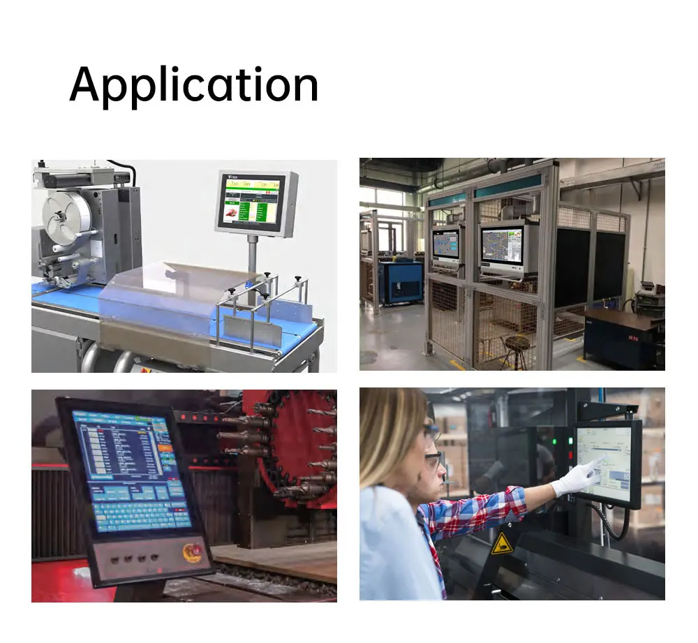 8~23.8 Inch Touch Industrial Screen IP65 Touch Screen Integrated Pc Industrial Embedded Panel PC TouchScreen Monitor