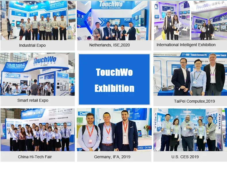 8~23.8 Inch Touch Industrial Screen IP65 Touch Screen Integrated Pc Industrial Embedded Panel PC TouchScreen Monitor
