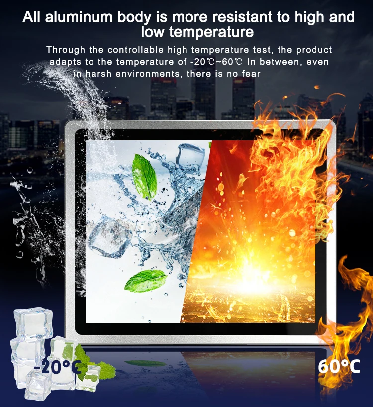 Embedded Industrial Touch PC Panel Computer Monitor Core I3 4th Gen 4G 64G with Capacitive Touch Screen For Win10 All In One PC