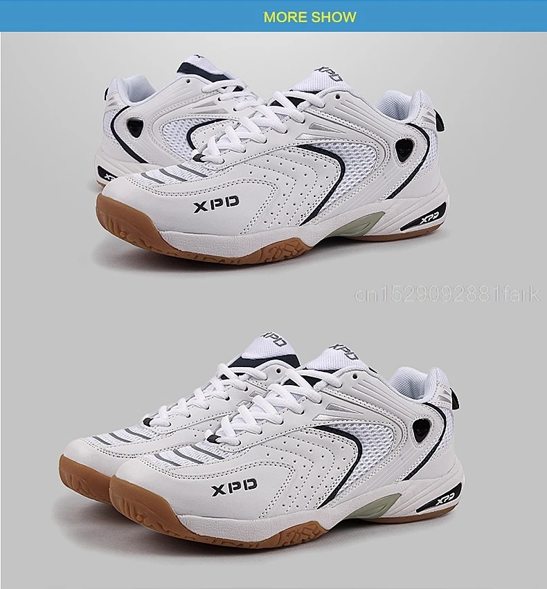Professional Volleyball Shoes For Men Indoor Sports Sneakers Breathable Cushion Badminton Shoes Mens Anti-Skid Trainers Big Size