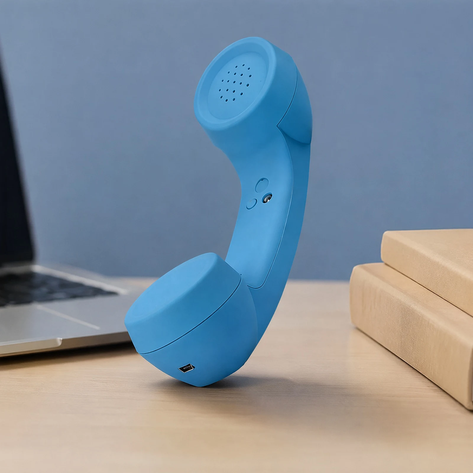 Bluetooth-compatible Retro Phone Handset Wireless Telephone Receiver with Comfortable Call Compatible with Various Mobile Phones