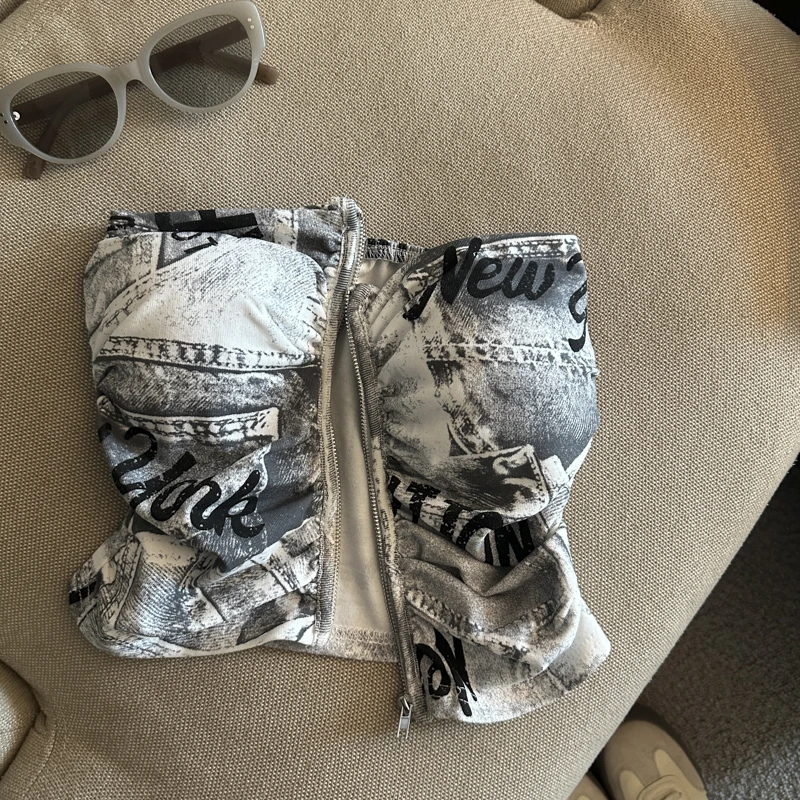 Camouflage Women's Clothing With Chest Pad Y2k Clothes Crop Top Girls Bustier Vest Harajuku Fashion Shoujo Girl Tops Sexy Woman