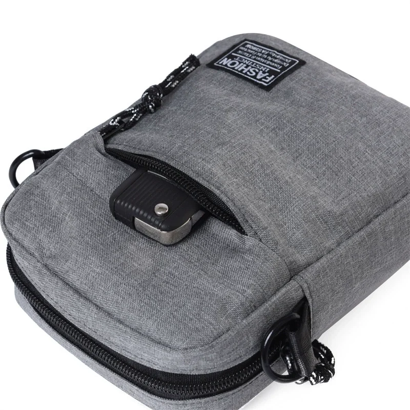 Mini Crossbody Shoulder Bag for Men & Women, Lightweight Casual Travel Phone Pouch with Adjustable Strap,& Everyday Use,& Travel