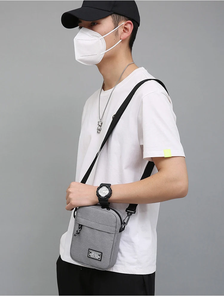 Mini Crossbody Shoulder Bag for Men & Women, Lightweight Casual Travel Phone Pouch with Adjustable Strap,& Everyday Use,& Travel