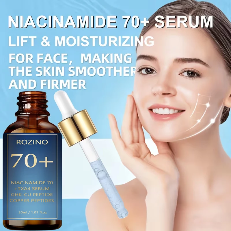 70+ Instant Firming Essence Reduces Pores and Oiliness, Making Skin More Radiant Tightens Loose Skin and Fine Facial Lines, Creating a More Firm Appearance. Visualizes Delicate Skin Texture. Say Goodbye to Dry, Dull, and Sagging Skin