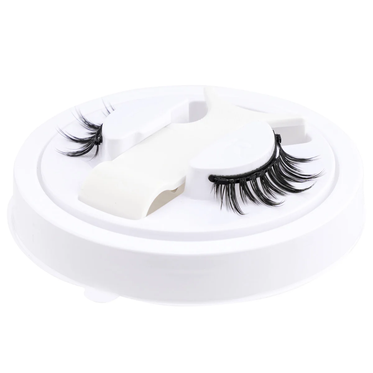 Magnetic Eyelashes No Glue Needed Reusable Natural Look 3D Faux Mink Lashes Easy Apply Magnetic Lashes Set for Eye Makeup Tool