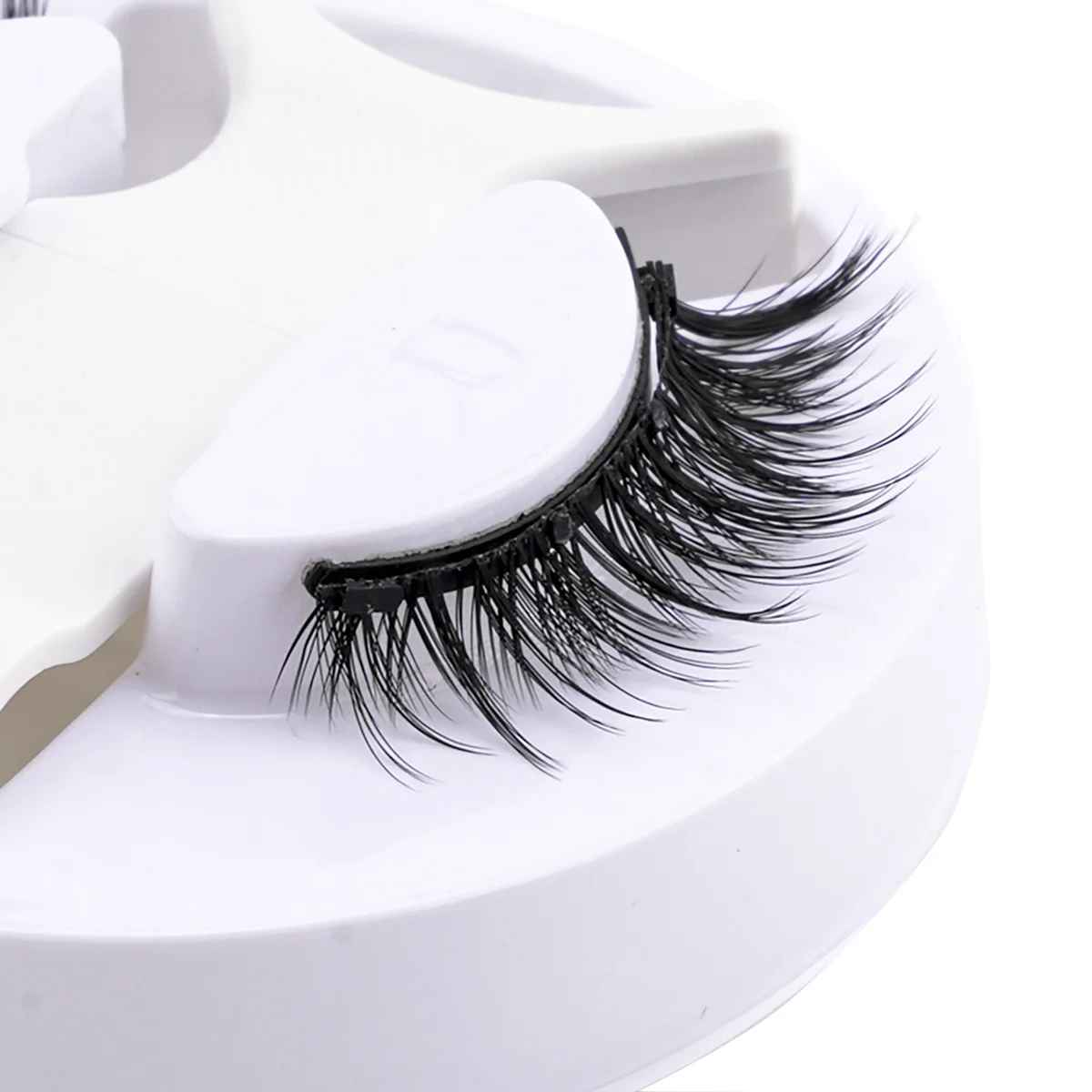 Magnetic Eyelashes No Glue Needed Reusable Natural Look 3D Faux Mink Lashes Easy Apply Magnetic Lashes Set for Eye Makeup Tool