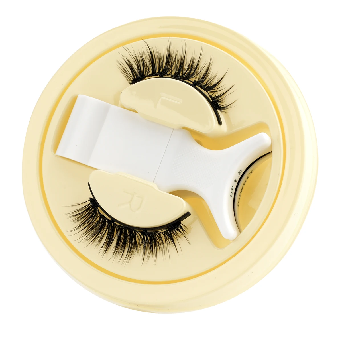 Magnetic Eyelashes No Glue Needed Reusable Natural Look 3D Faux Mink Lashes Easy Apply Magnetic Lashes Set for Eye Makeup Tool