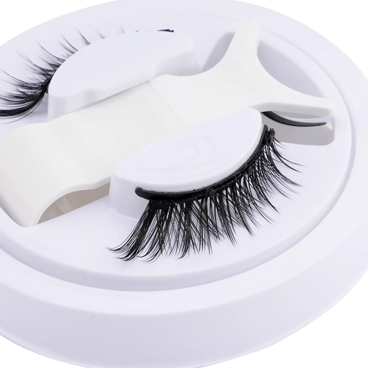 Magnetic Eyelashes No Glue Needed Reusable Natural Look 3D Faux Mink Lashes Easy Apply Magnetic Lashes Set for Eye Makeup Tool