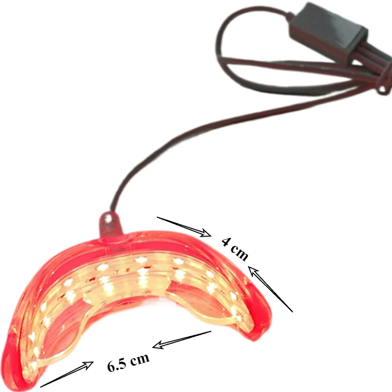4 In1 USB Rechargeable Oral and Dental Care Red Light Whitening Teeth Bleach Clean Home Travel