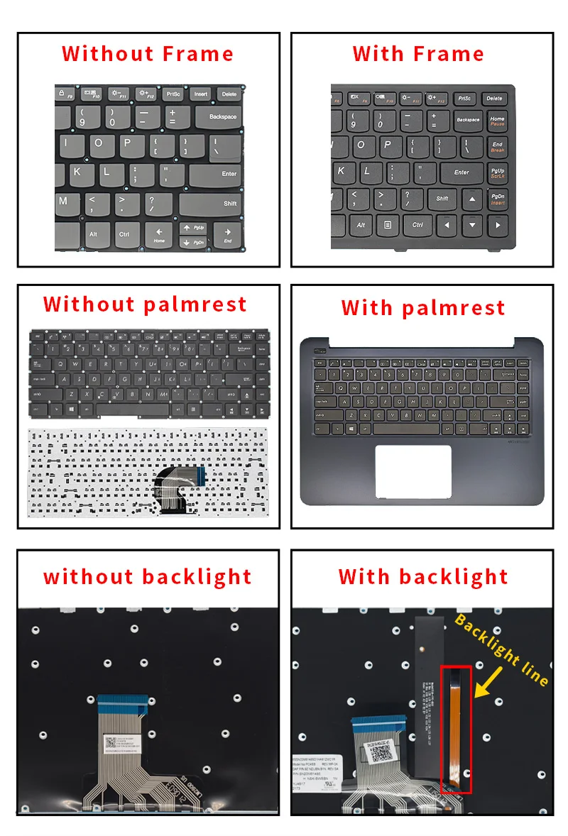 US/UK/RU/GR/FR/SP/BR/IT/PT/PO/TR/TI Laptop Keyboard For Apple Macbook Pro Retina 13" A1502 ME864 ME865 ME866 Replacement