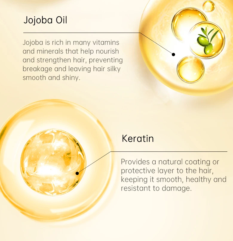PURC 300ML Biotin Hair Shampoo Scalp Cleaning Nourishing Strengthen Roots Shampoos Hair Care Products for All Hair Types