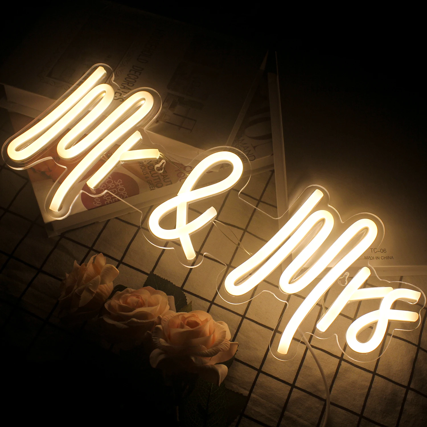Better Together Neon Sign LED Light Home Art Wedding Bar Bedroom Aesthetic Room Birthday Party Clue Wall Decorate Gift