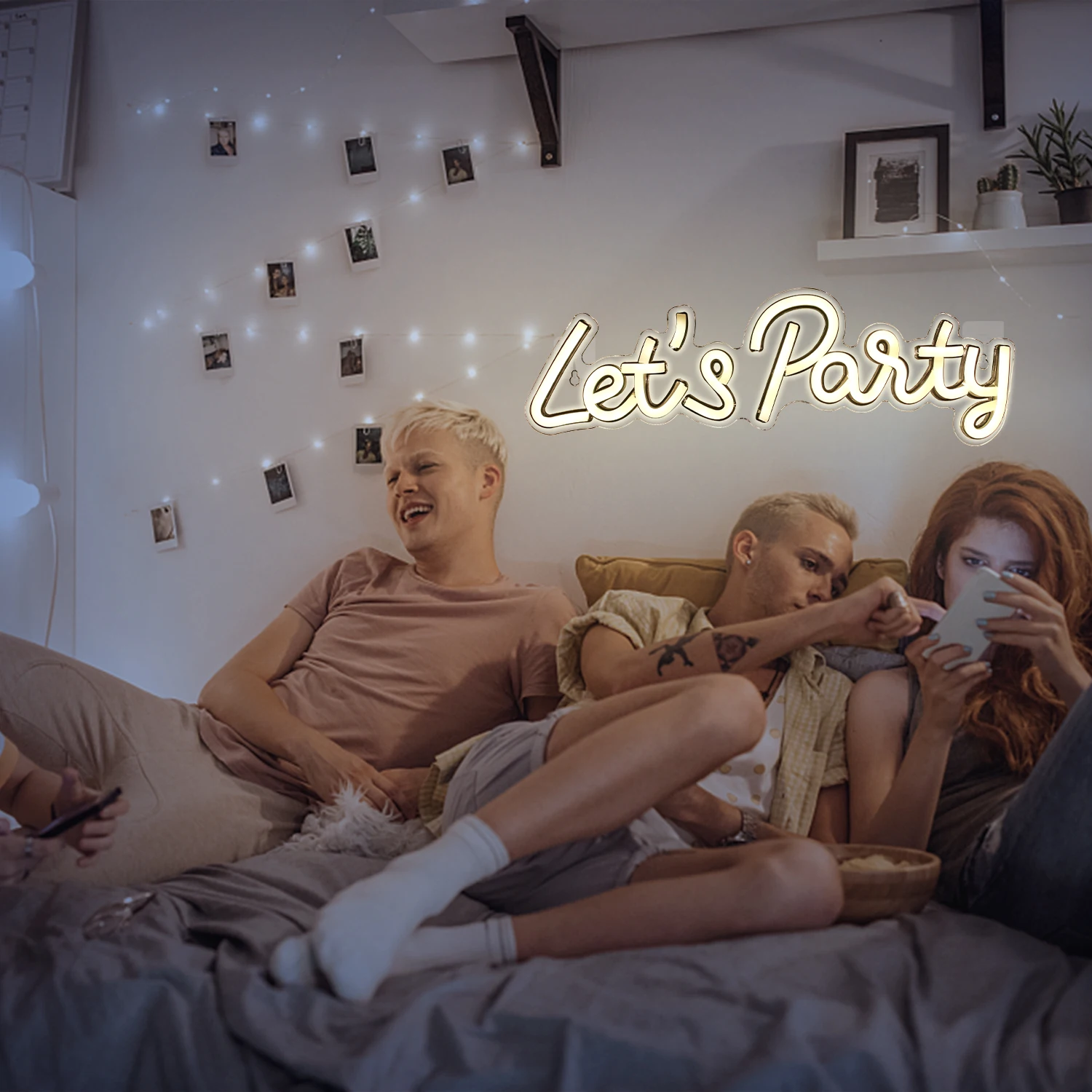 Better Together Neon Sign LED Light Home Art Wedding Bar Bedroom Aesthetic Room Birthday Party Clue Wall Decorate Gift