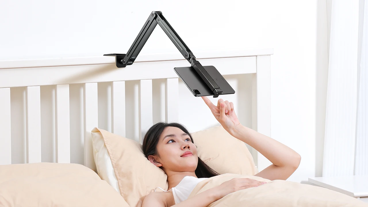Phone Stand Long Arm Rotatable Tablet Holder For 5 to 13 inch Tablet Smartphone Bed Desktop Lazy Holder Bracket For iPad Support