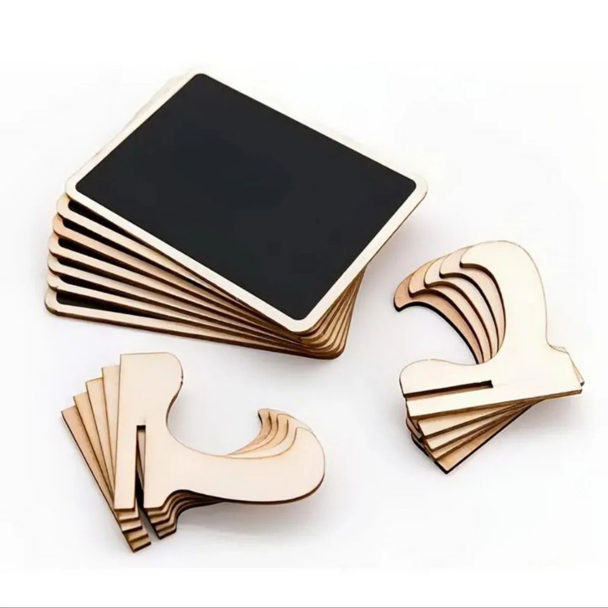 Mini Wooden Blackboard Chalkboard Message Wedding Party Label Table Decor Aesthetic Room Decor Home Decor