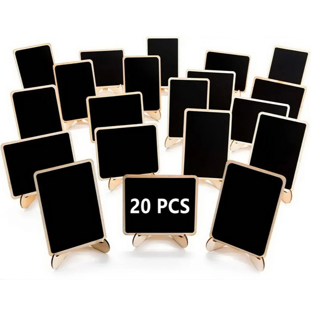 Mini Wooden Blackboard Chalkboard Message Wedding Party Label Table Decor Aesthetic Room Decor Home Decor