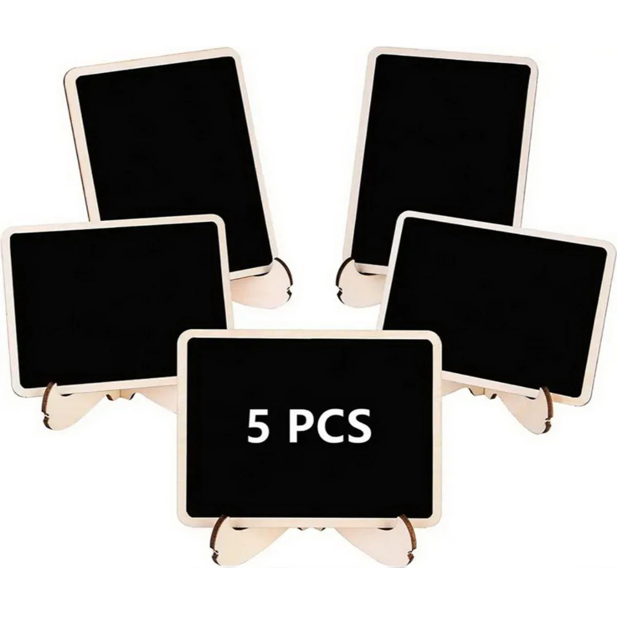 Mini Wooden Blackboard Chalkboard Message Wedding Party Label Table Decor Aesthetic Room Decor Home Decor