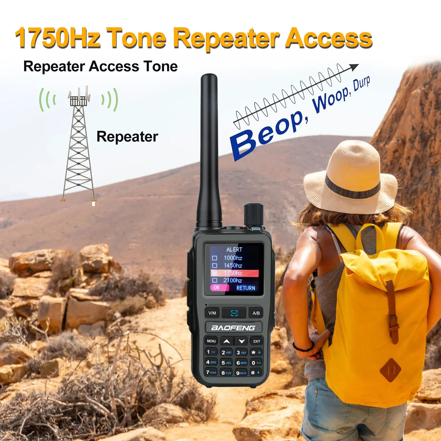 2PCS/Pack Baofeng UV-5R Mini Dual Band Dual PTT Walkie Talkie 5RMINI Air Band Rx 5W Compact VOX FM Amateur Radio Type-C Charge