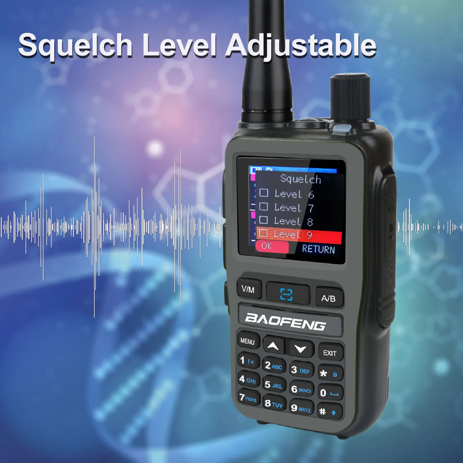 2PCS/Pack Baofeng UV-5R Mini Dual Band Dual PTT Walkie Talkie 5RMINI Air Band Rx 5W Compact VOX FM Amateur Radio Type-C Charge