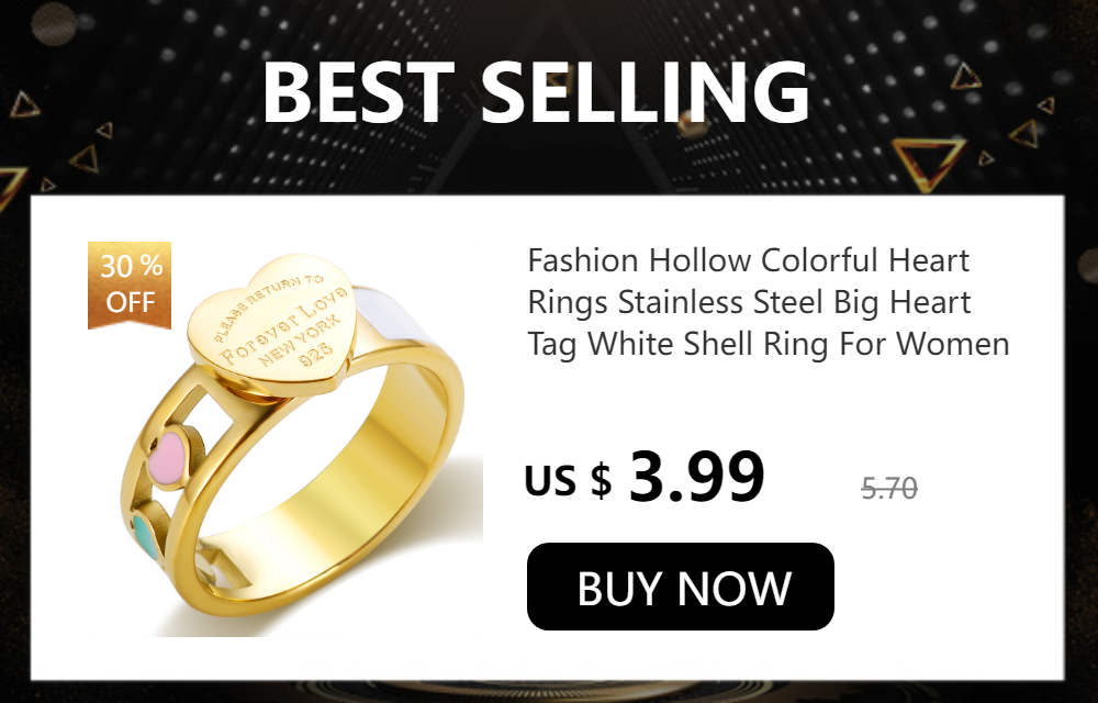 8mm Heart Palm Eyes Engraving Ring for Women Men Stainless Steel Gold Color Waterproof Finger Rings Classic Jewelry Party Gifts