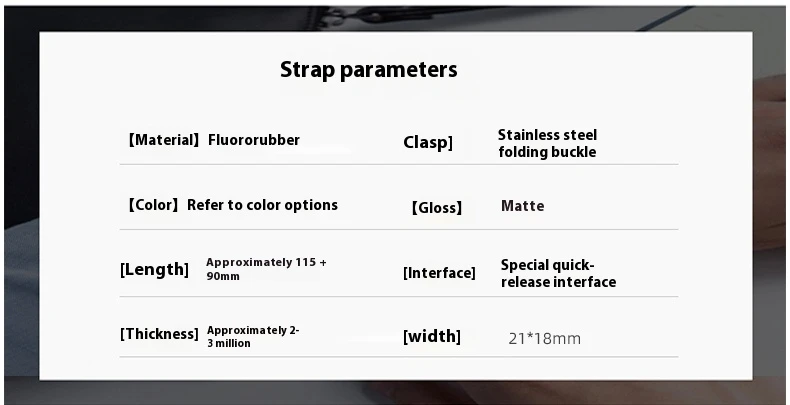 For Santos De Cartier WSSA0009 WSSA0018 39.8mm Deal FKM Watch Strap Quick Release Watch Band Waterproof Rubber Wristband 19 21mm