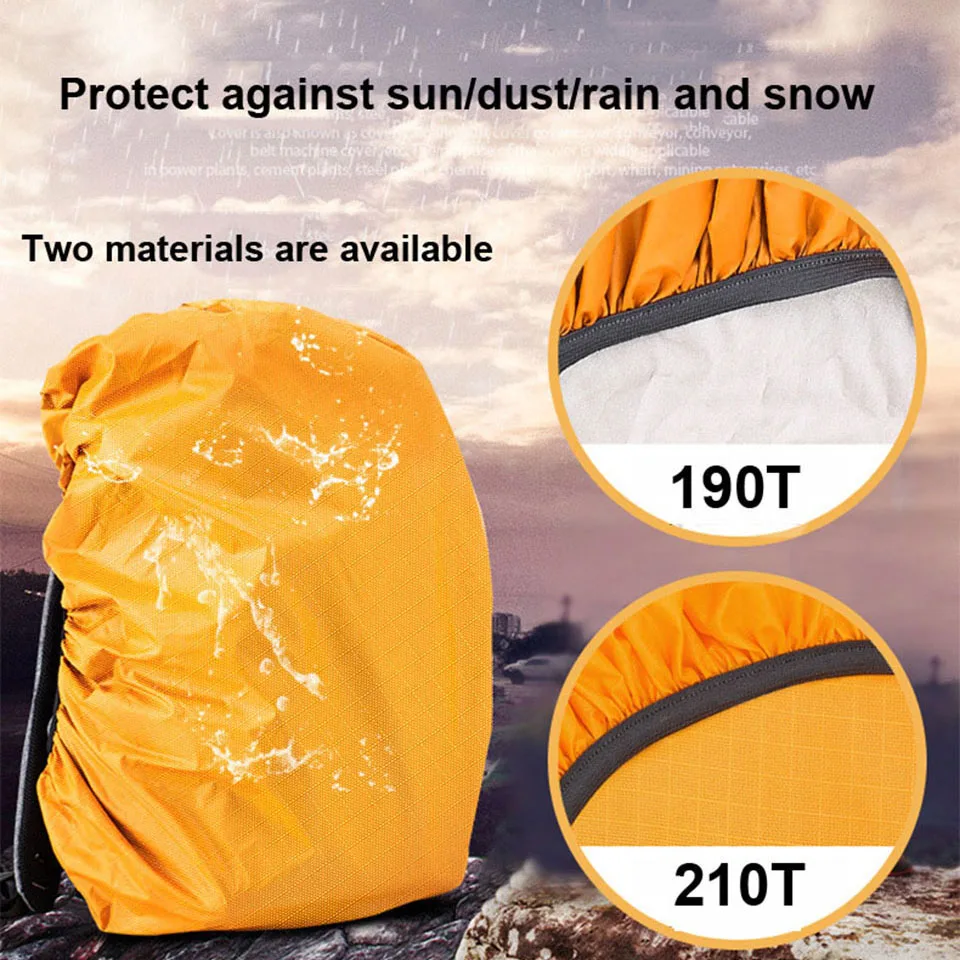 KoKossi 1PCS Outdoor Sports Rainproof Cover Waterproof Mountain Climbing Sports Rain Cover Cycling Backpack Camping Dust Cover