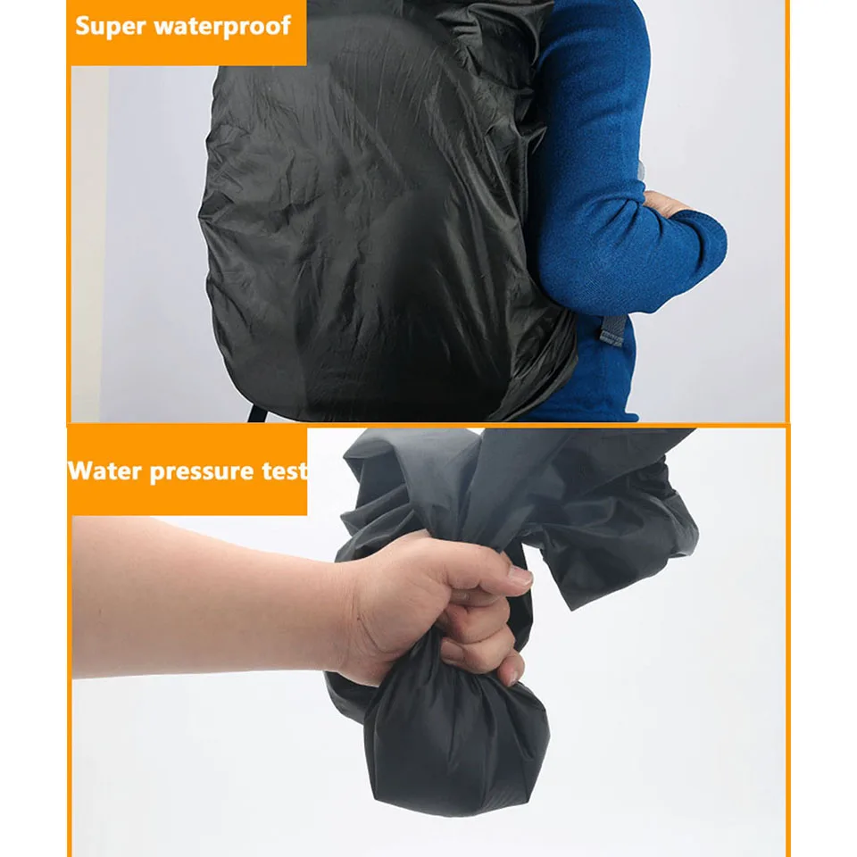 KoKossi 1PCS Outdoor Sports Rainproof Cover Waterproof Mountain Climbing Sports Rain Cover Cycling Backpack Camping Dust Cover