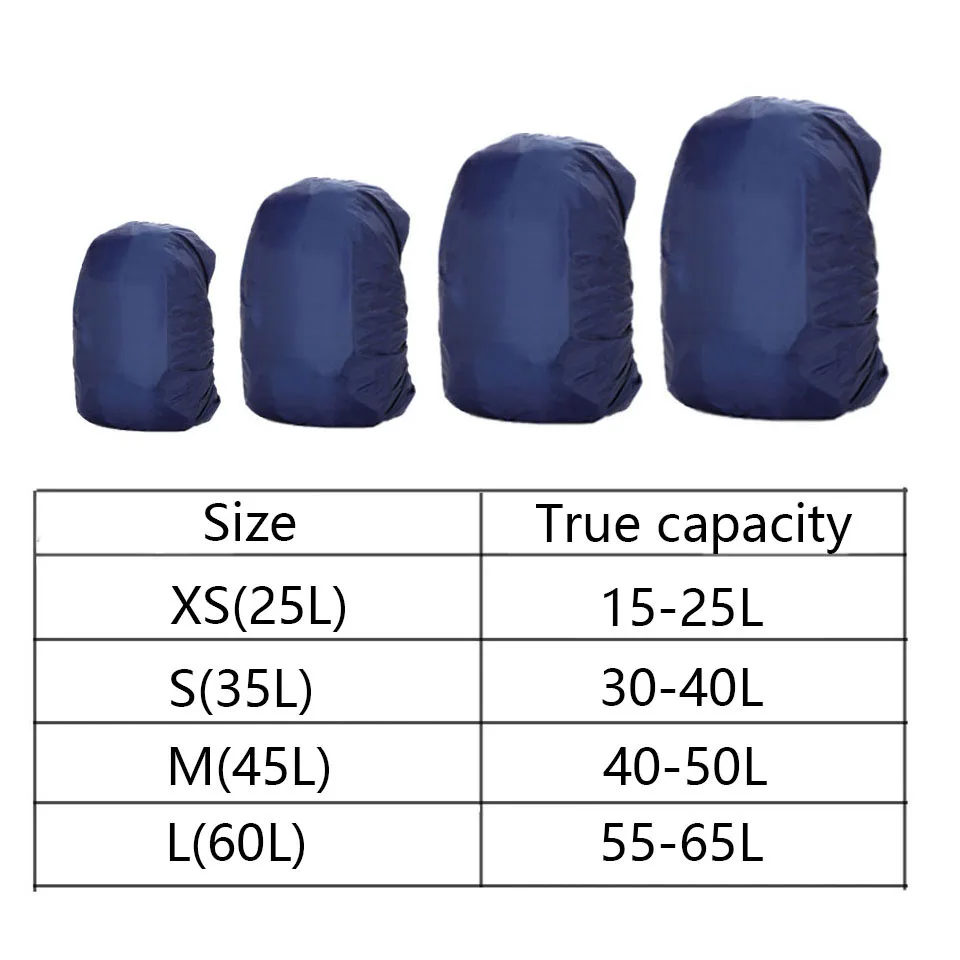 KoKossi 1PCS Outdoor Sports Rainproof Cover Waterproof Mountain Climbing Sports Rain Cover Cycling Backpack Camping Dust Cover