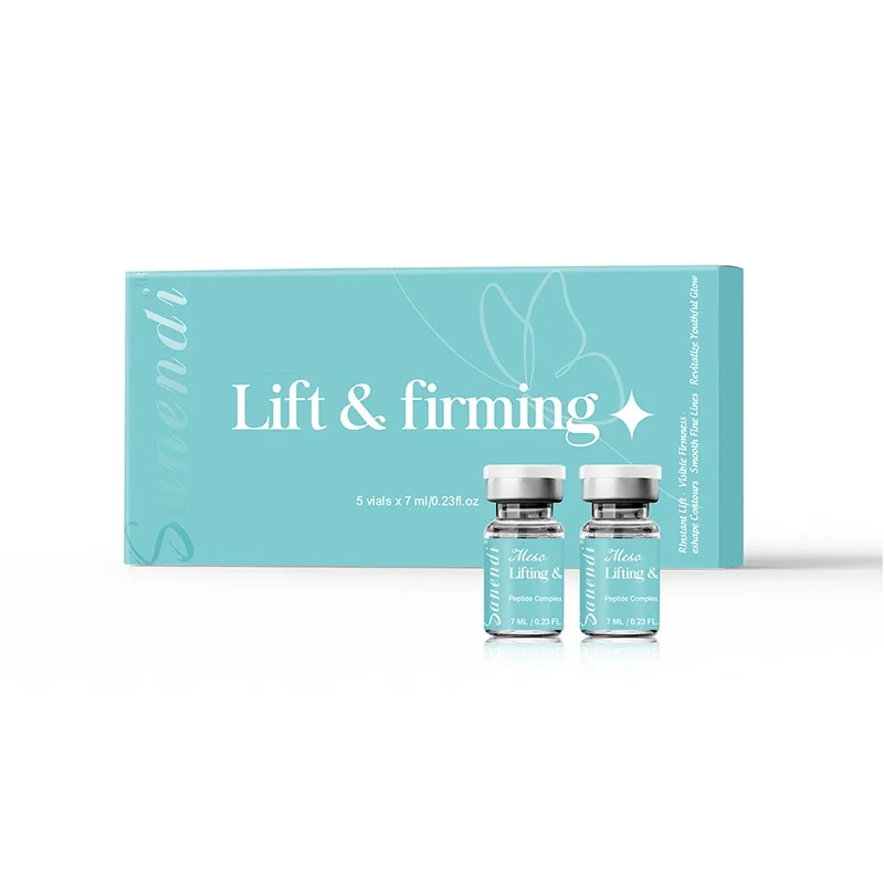 Sanendi PDRN Salmon DNA Serum for Facial Dr.Pen Essence VC NAD+ Hydro Glow GSH Glow Booster Korean Skincare Hydration 7ml*5