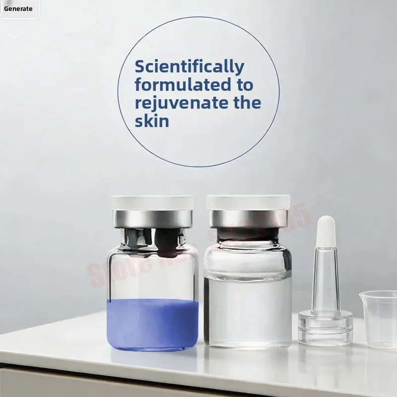 GHK-Cu Blue Copper Peptide 80000U Freeze-Dried Powder Essence Remove Wrinkles And Fine Lines Elasticity Rejuvenating Combination