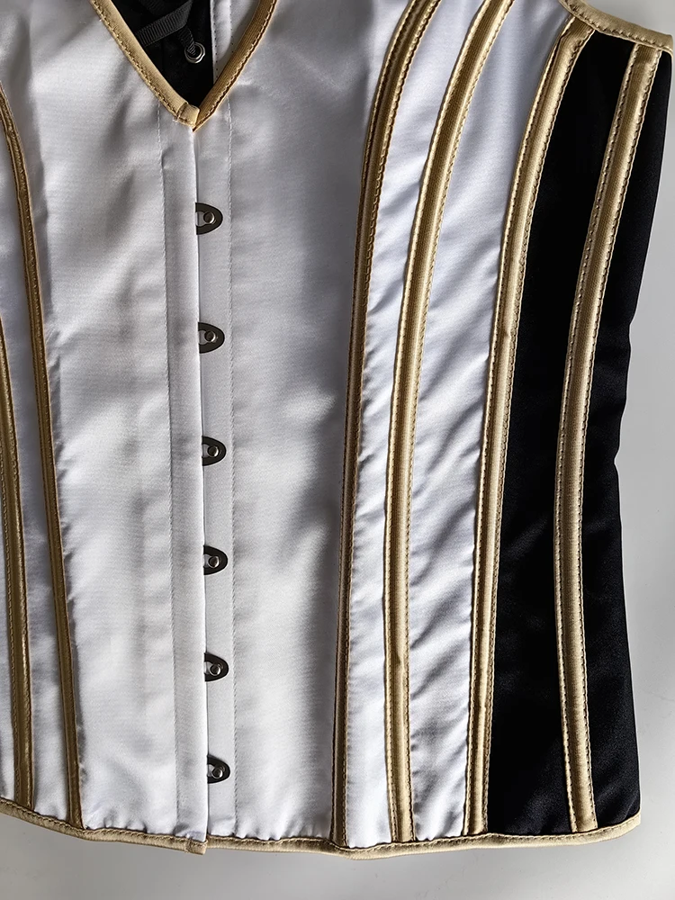 Men's Tight Abdomen Corset Slimming Waist Bones Shaping Vest Stomach Belly Control Vintage Waistcoat Elegant Medieval Corset